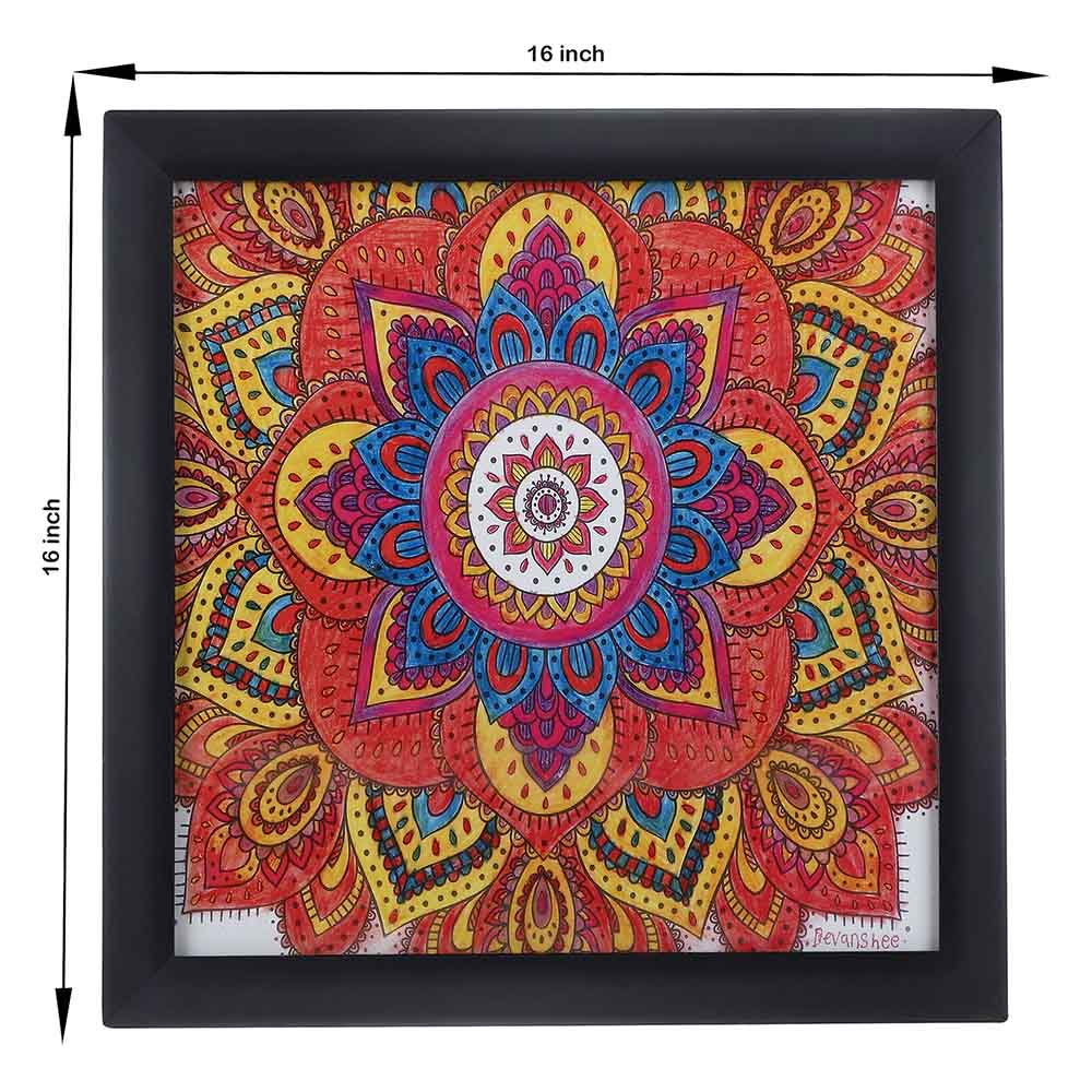 Divine Harmony: A Tribute to Balance and Grace – Framed Wall Art - Image 2