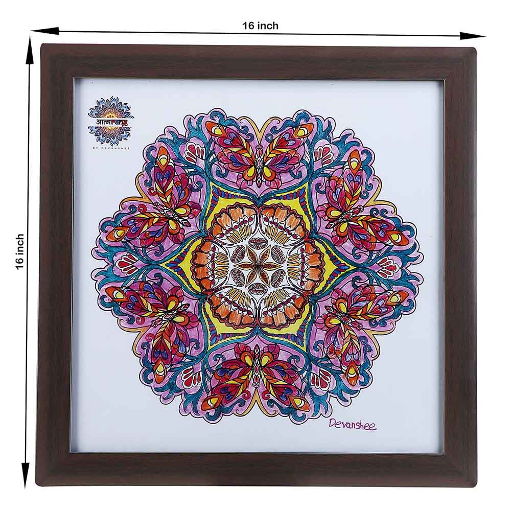 Colourful Butterflies: A Celebration of Transformation – Framed Wall Art - Image 2