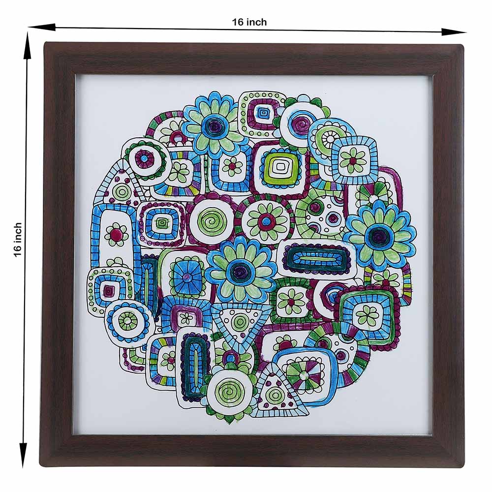 Candy Floss: A Sweet Touch of Whimsy – Framed Wall Art - Image 2