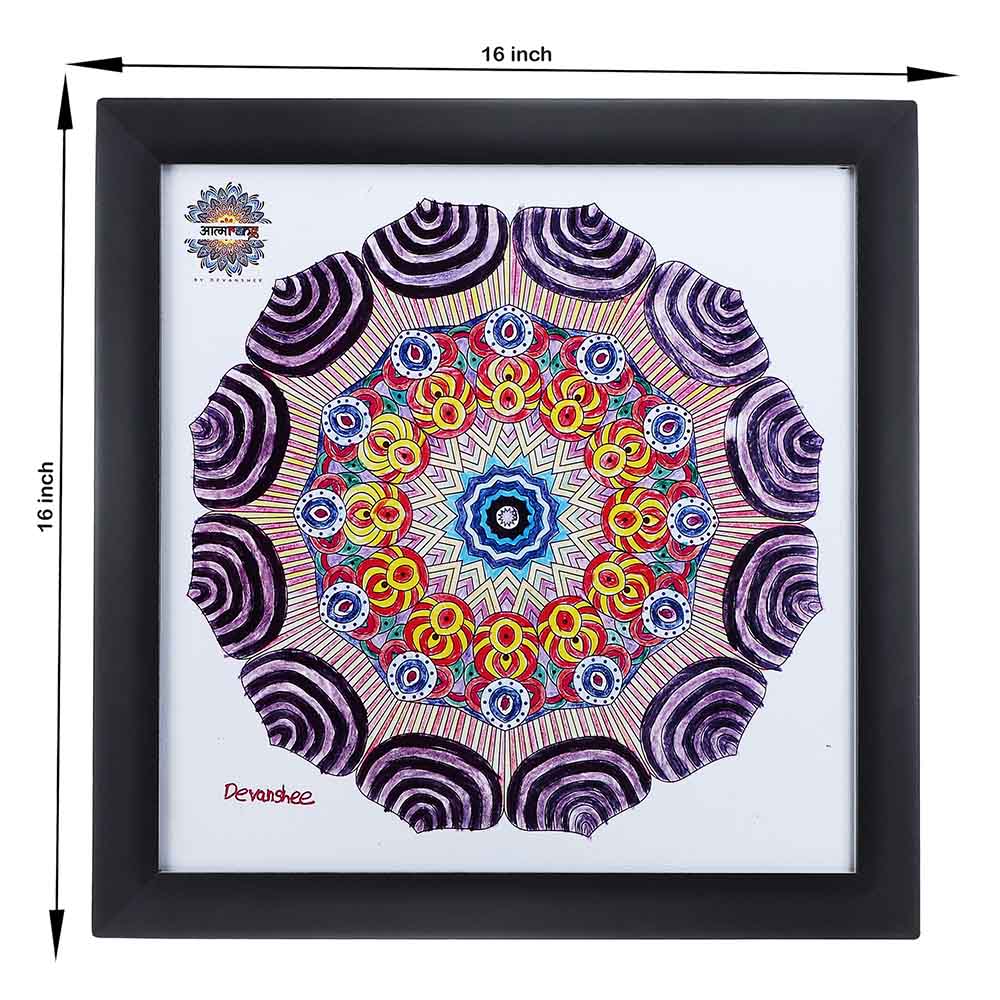 Bold & Beautiful: A Celebration of Vibrance and Strength – Framed Wall Art - Image 2
