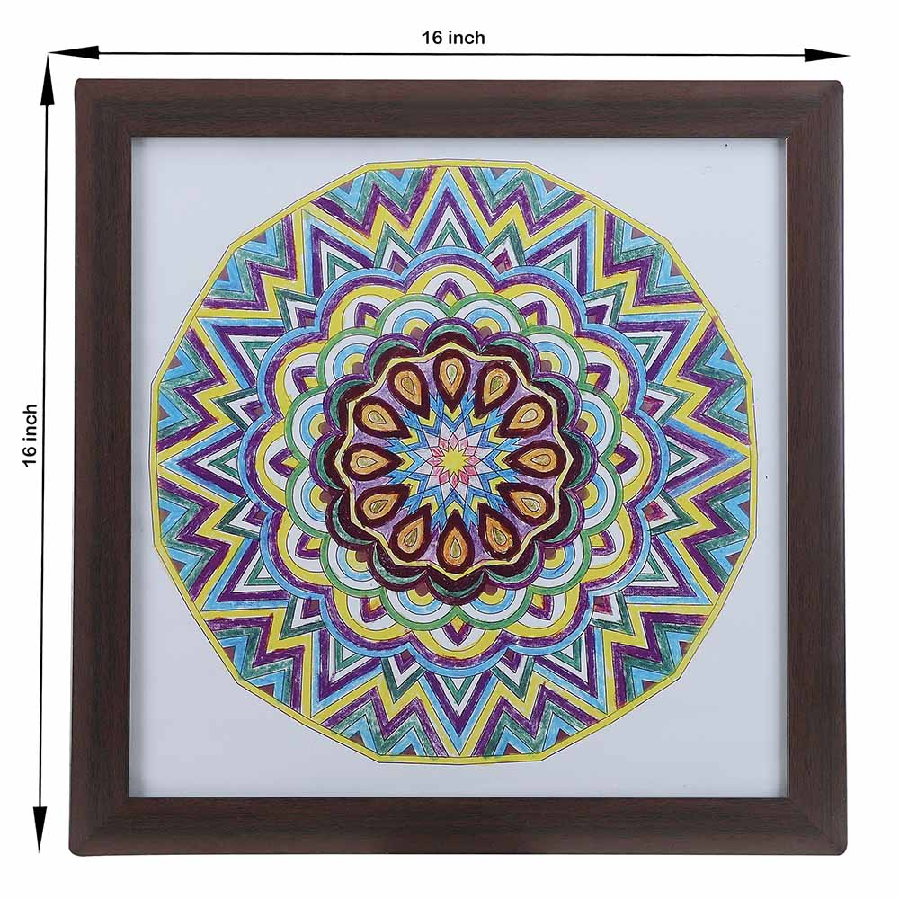 Glowing Stone: A Shimmering Tribute to Nature’s Brilliance – Framed Wall Art - Image 2