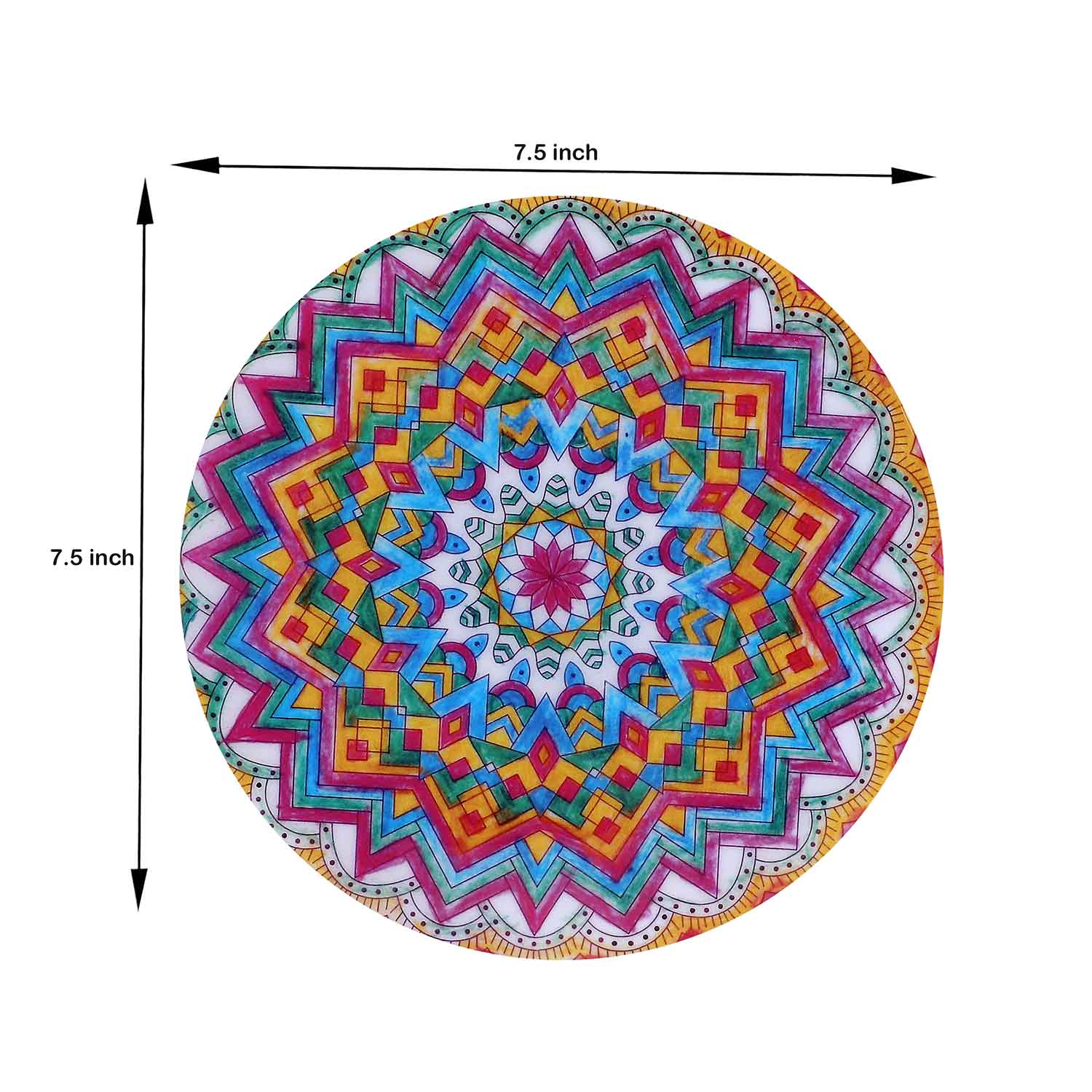 Lotus: A Symbol of Purity and Resilience – Handcrafted Wooden Trivet - Image 2