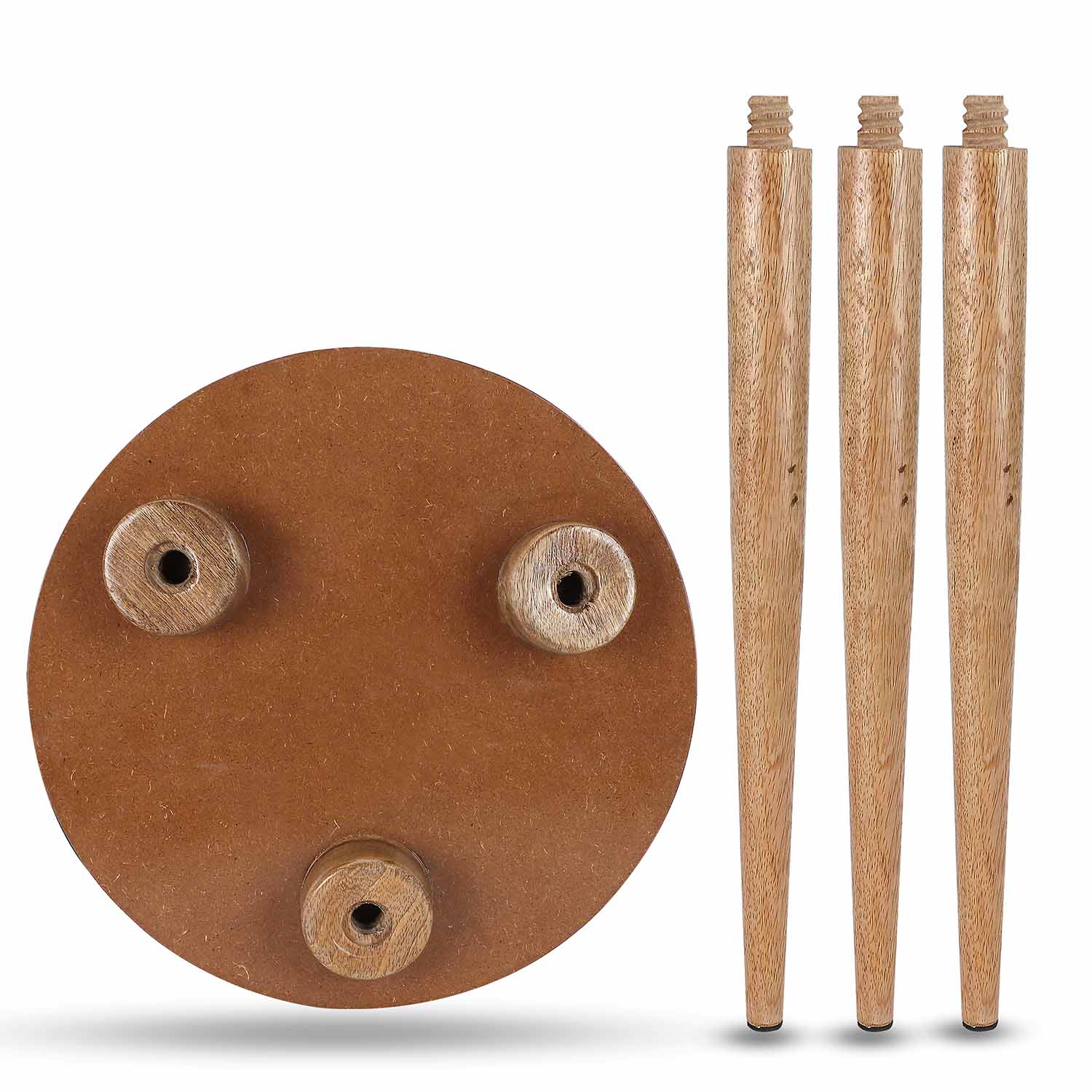 Divine Harmony: A Celebration of Balance and Serenity – Mango Wood Handcrafted Table - Image 6