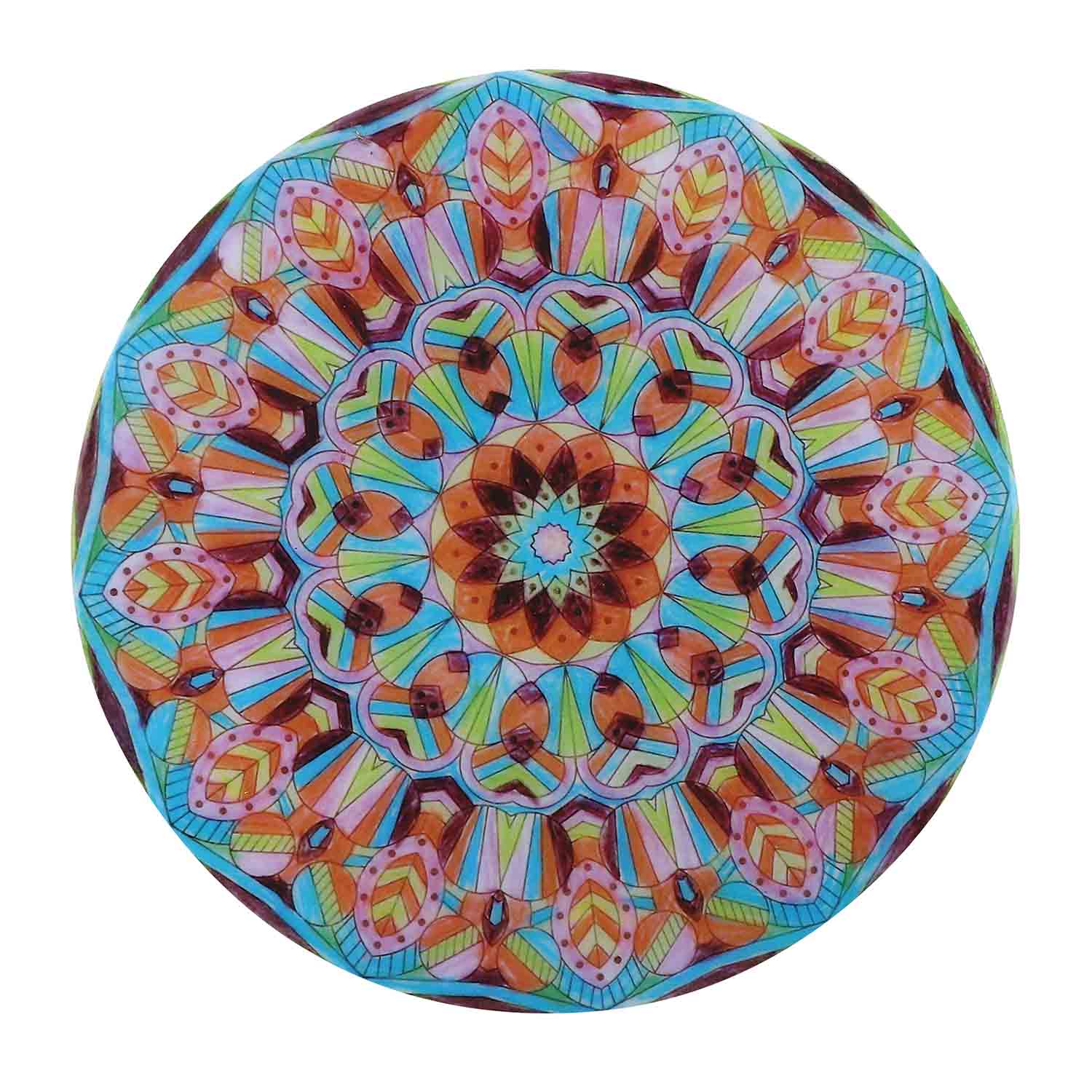 Ocean Blue: A Touch of Tranquillity – Handcrafted Wooden Trivet - Image 4