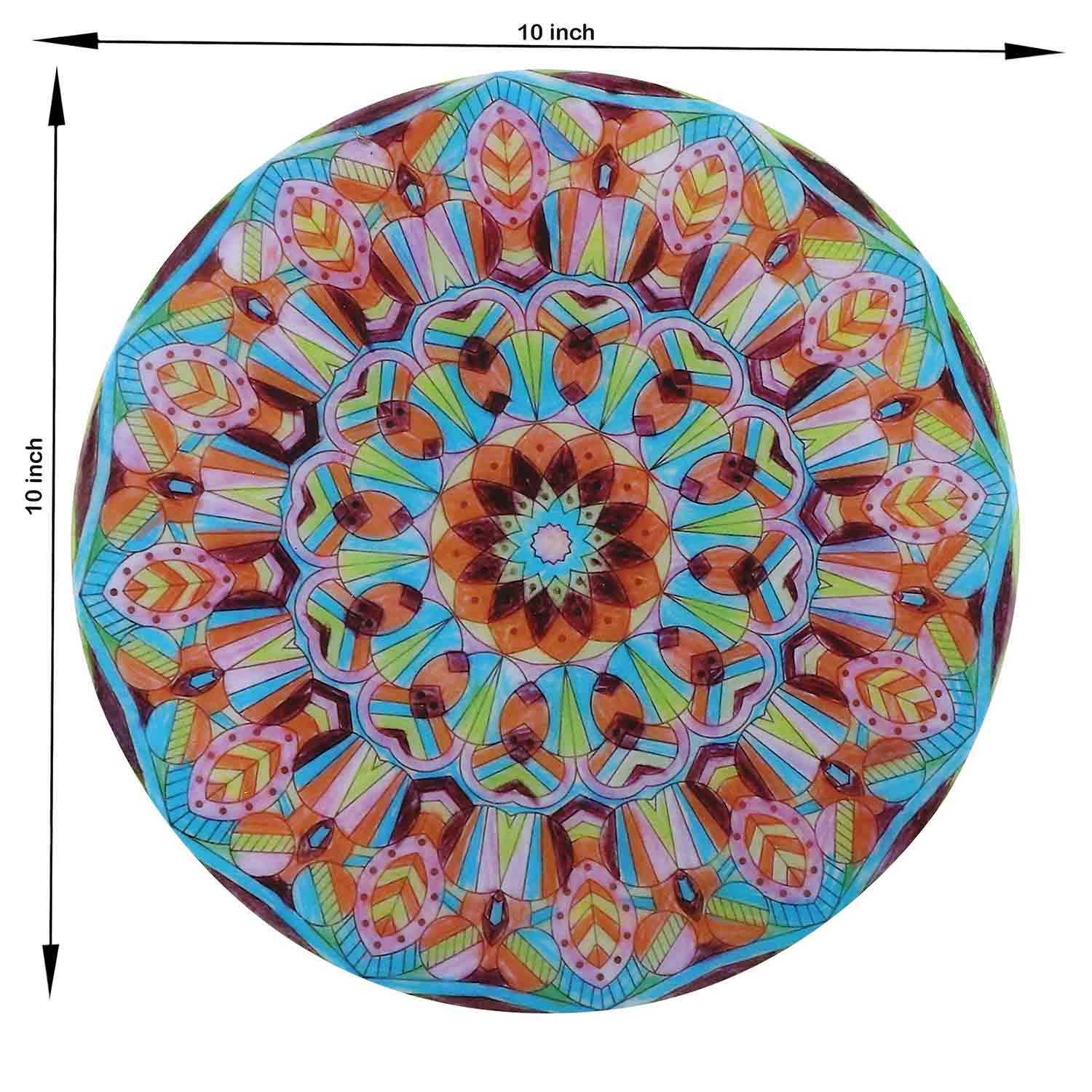 Ocean Blue: A Touch of Tranquillity – Handcrafted Wooden Trivet - Image 2