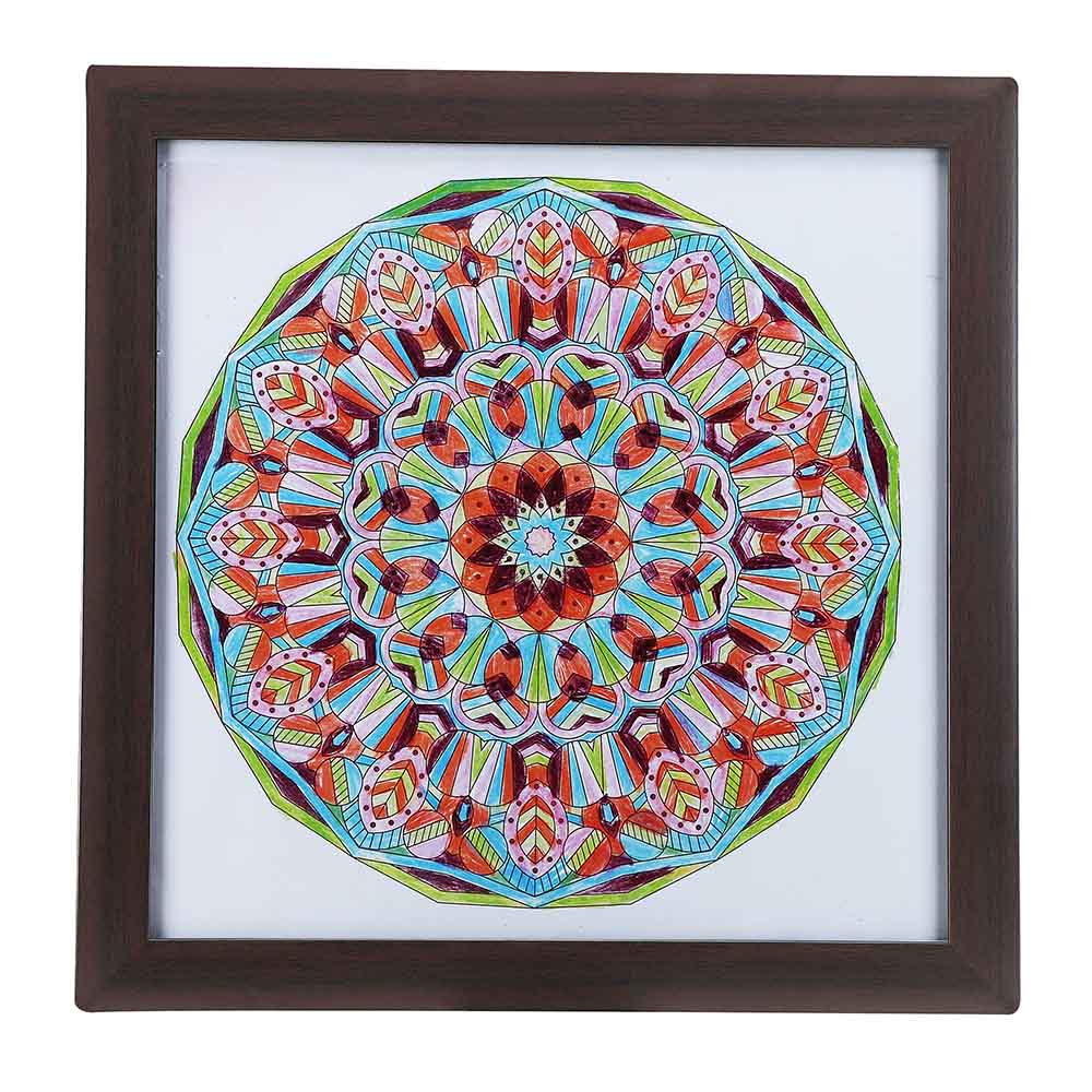 Ocean Blue: A Touch of Tranquility – Framed Wall Art