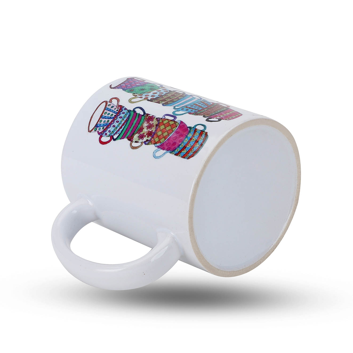 Cups-N-Cups: A Celebration of Warmth and Togetherness – Ceramic Coffee Mug - Image 2