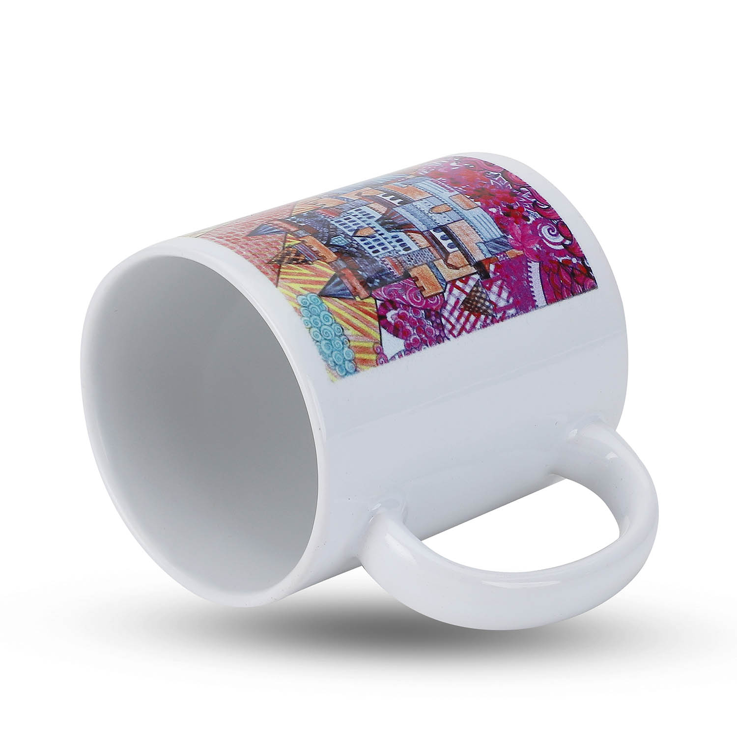 City Shapes: A Celebration of Urban Energy – Ceramic Coffee Mug - Image 4