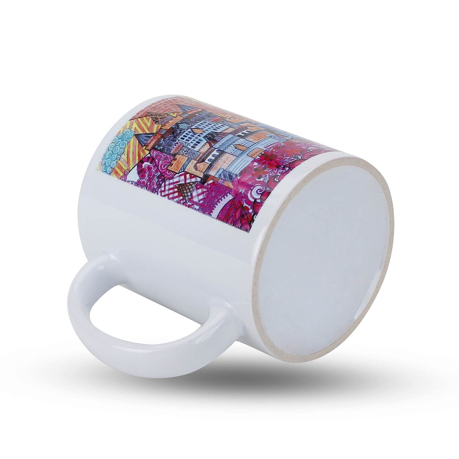 City Shapes: A Celebration of Urban Energy – Ceramic Coffee Mug - Image 2