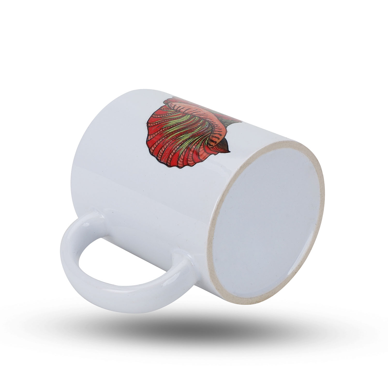 Mystic Shell: A Tribute to Ocean’s Elegance – Ceramic Coffee Mug - Image 2