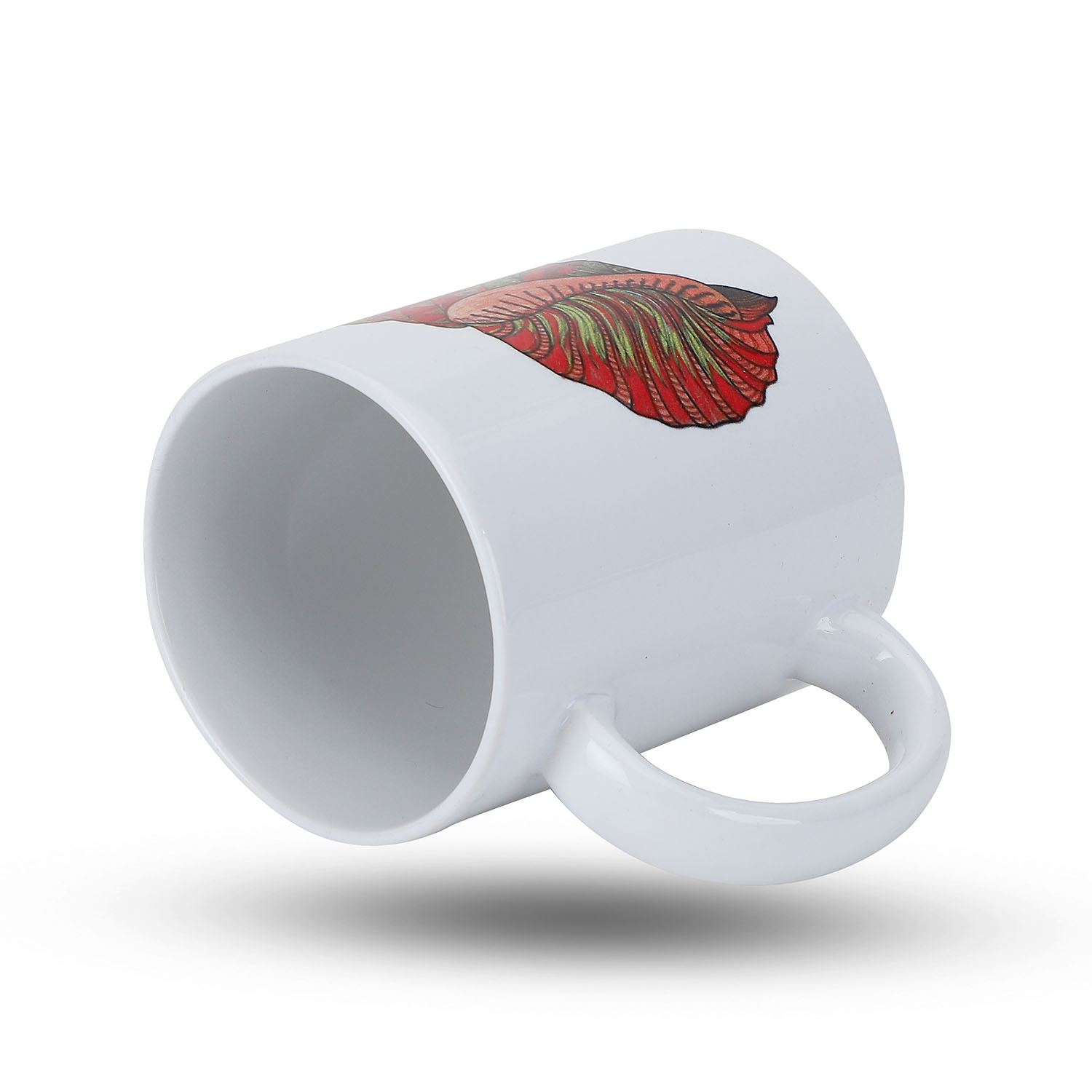 Mystic Shell: A Tribute to Ocean’s Elegance – Ceramic Coffee Mug - Image 5