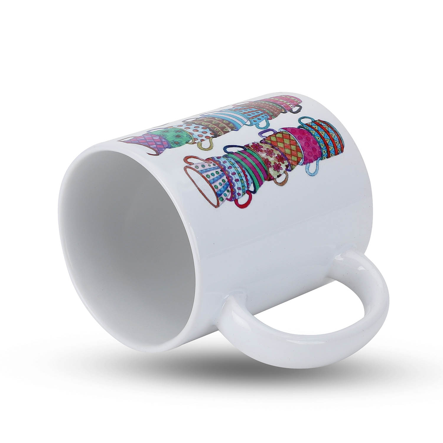 Cups-N-Cups: A Celebration of Warmth and Togetherness – Ceramic Coffee Mug - Image 5